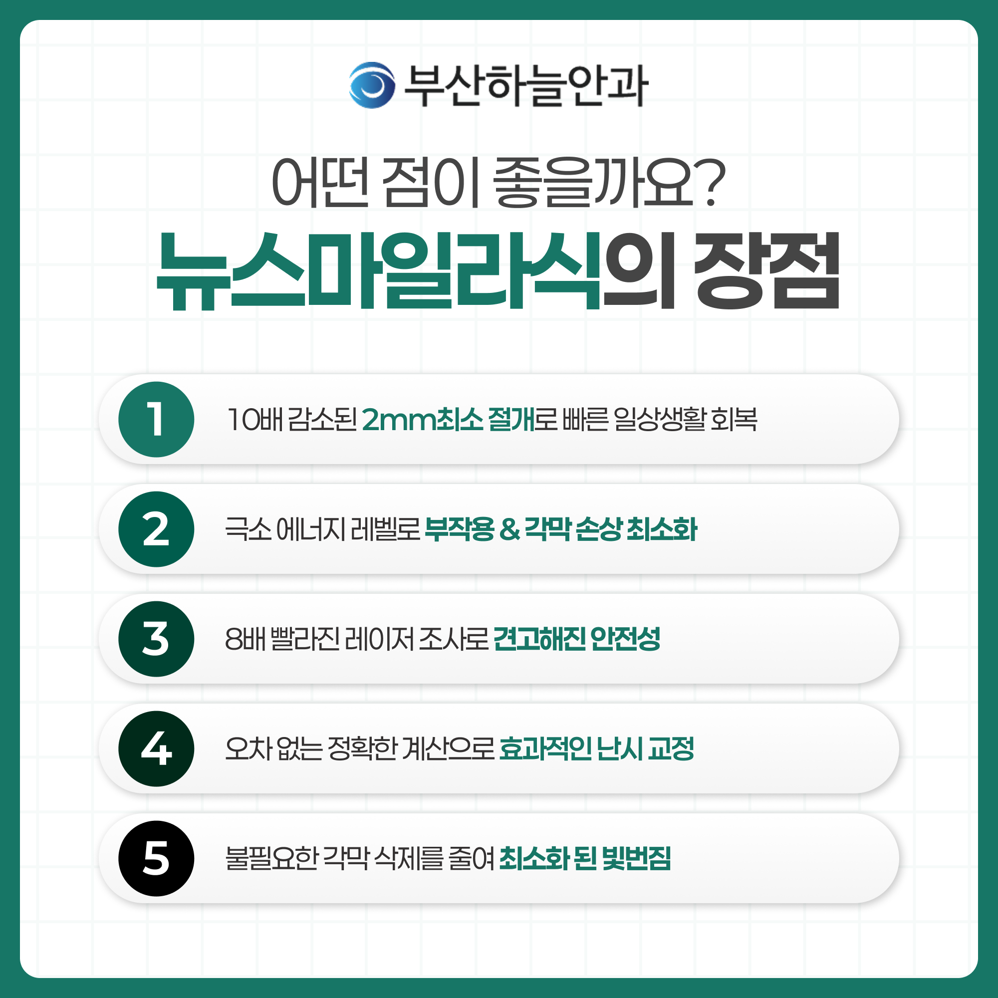 부산안과잘하는곳 뉴스마일 라식 안내 이미지 3